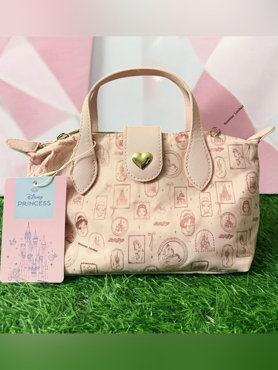 Disney Handbags - Disney Princess Pink Mini Crossbody Pouchette Satchel Bag